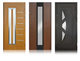 Drzwi zewnętrzene jednoskrzydłowe